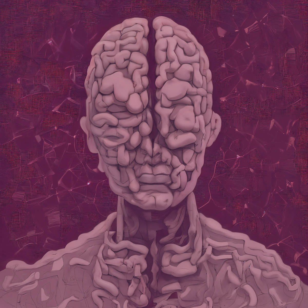 Artwork titled My Thoughts Are Divided