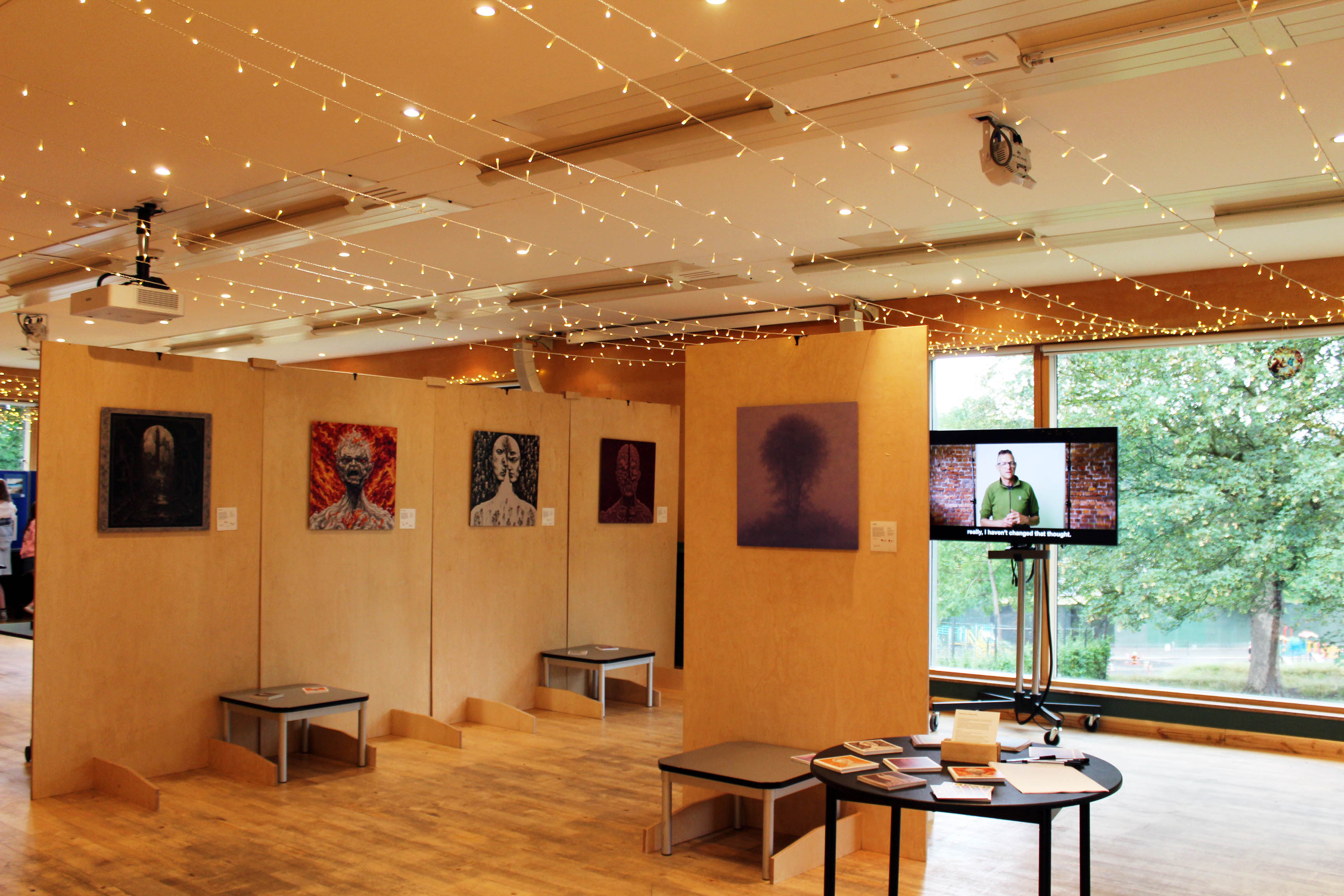 Wideshot of exhibition