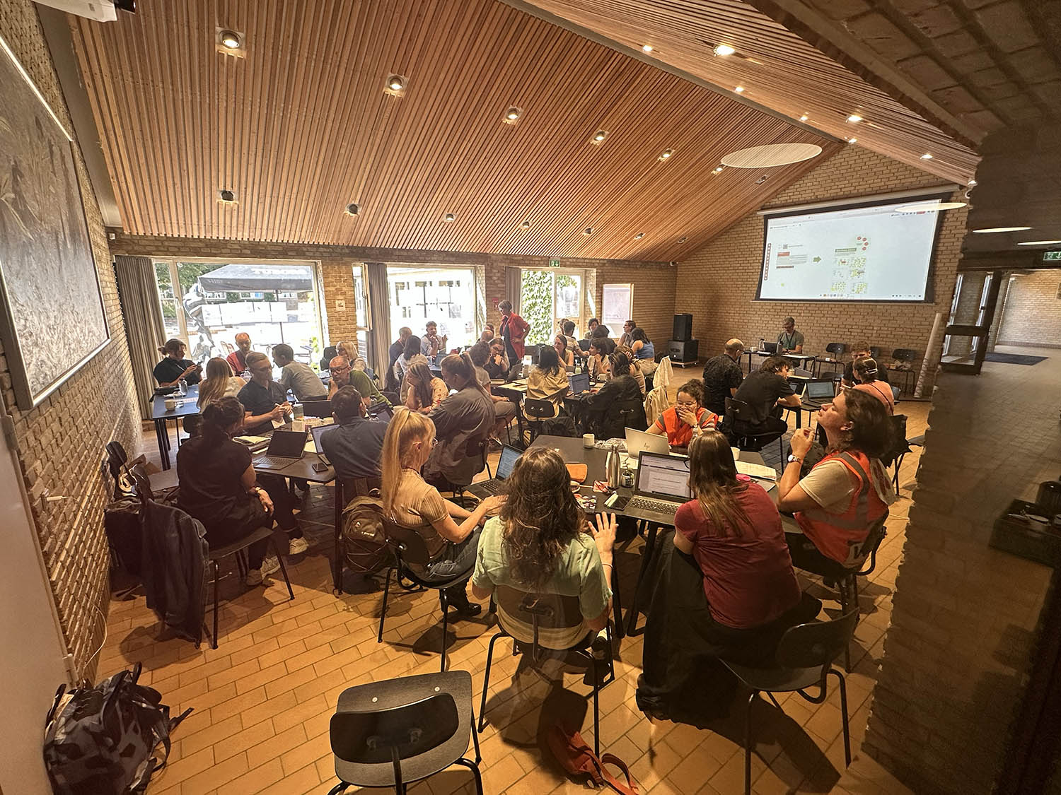 Attendees at the workshop
