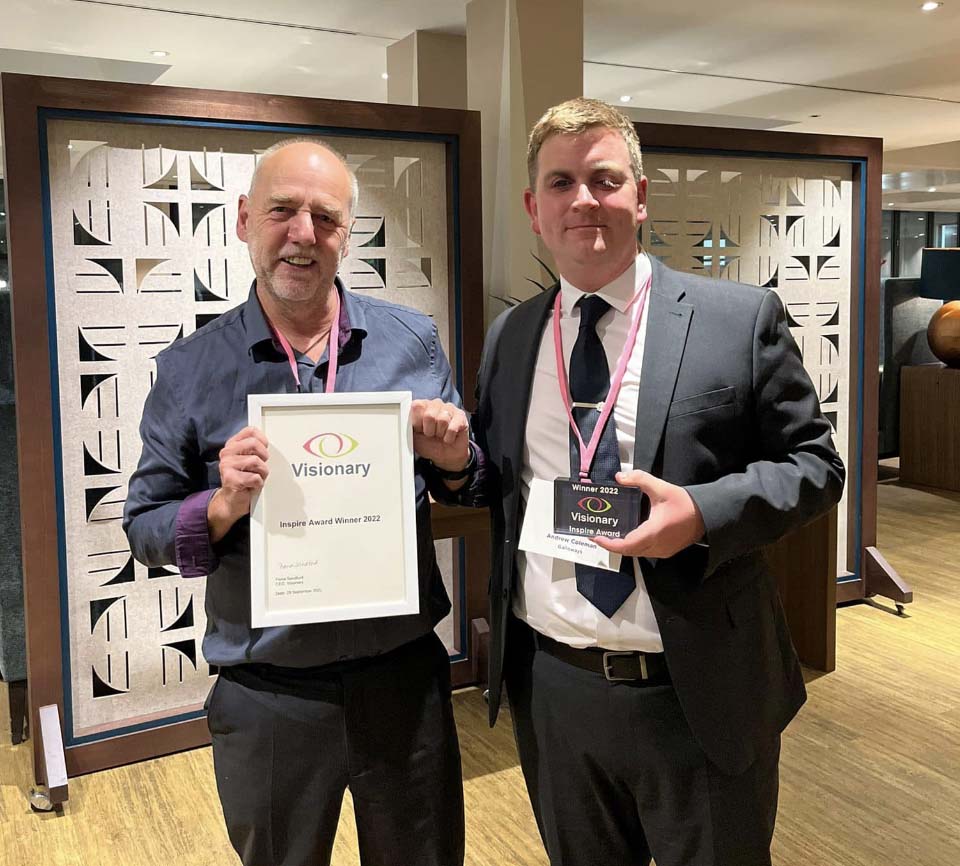 Visionary Award for 'Seeing with Sound' co-design project